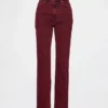 Högmidjade, smala raka Jeans i 90-talsstil