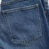 Högmidjade, smala raka Jeans i 90-talsstil