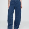 Högmidjade stickade Horseshoe-Jeans