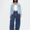 Högmidjade stickade Horseshoe-Jeans
