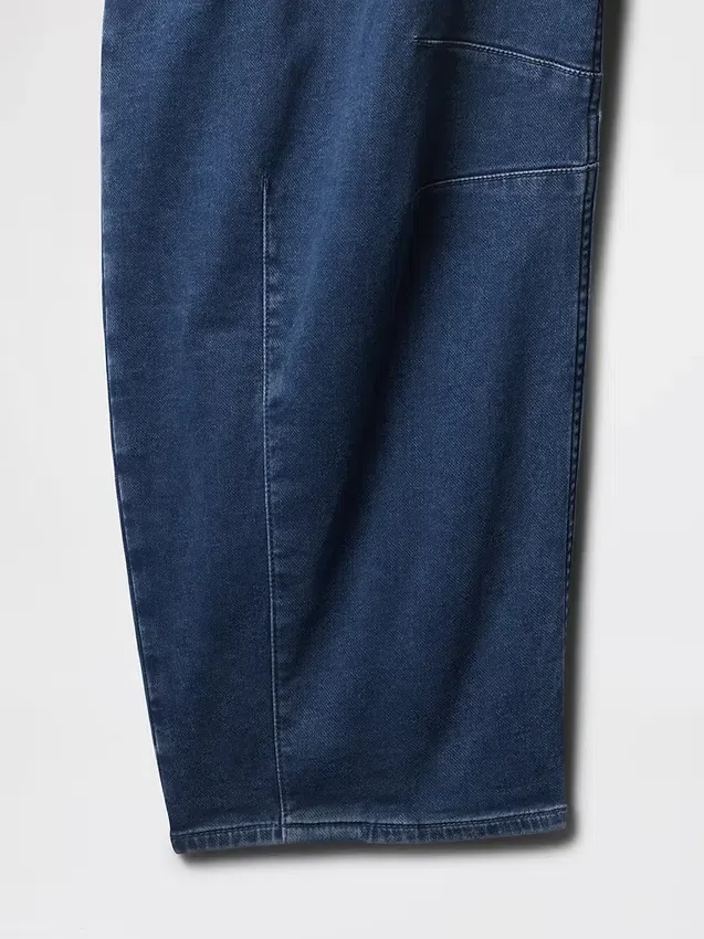 Högmidjade stickade Horseshoe-Jeans