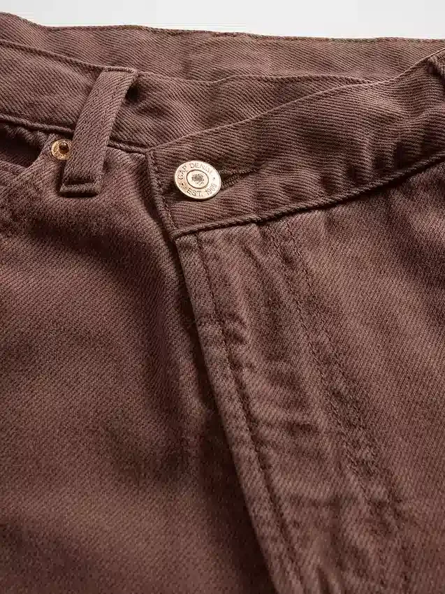 Högmidjade, ultramjuka crossover-Jeans med rak passform