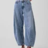 Högmidjade, ultramjuka Horseshoe-Jeans