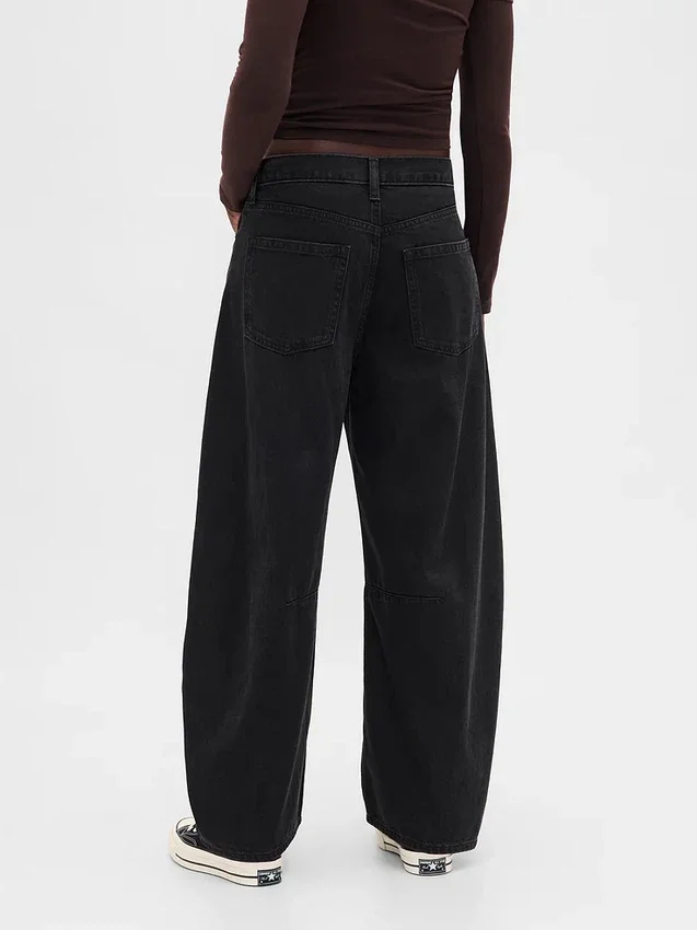 Högmidjade, ultramjuka Horseshoe-Jeans