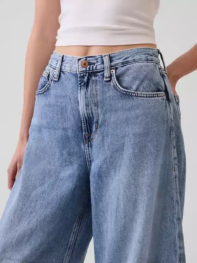 Högmidjade, ultramjuka Horseshoe-Jeans