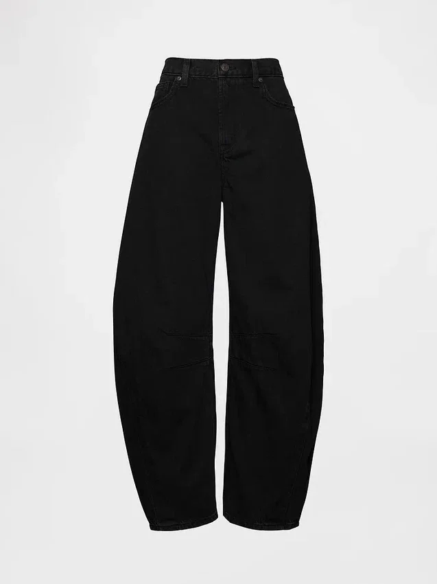 Högmidjade, ultramjuka Horseshoe-Jeans