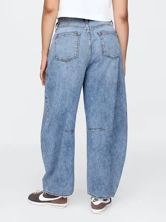 Högmidjade, ultramjuka Horseshoe-Jeans