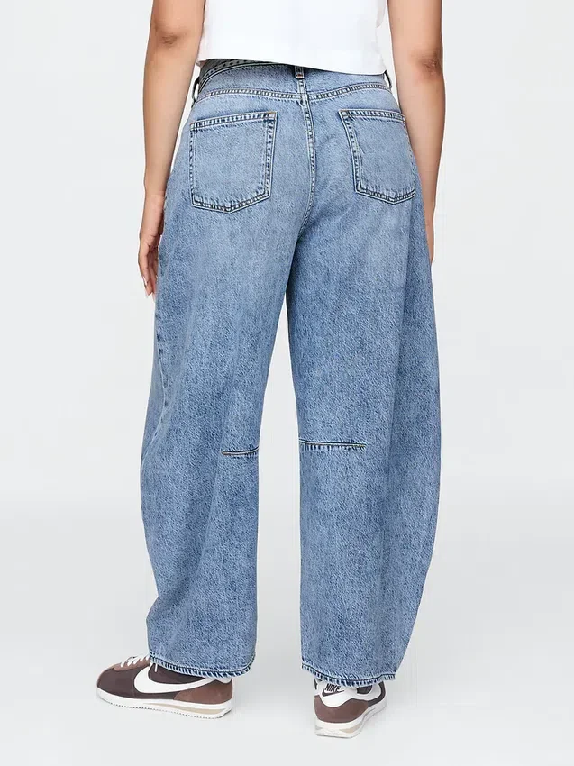 Högmidjade, ultramjuka Horseshoe-Jeans