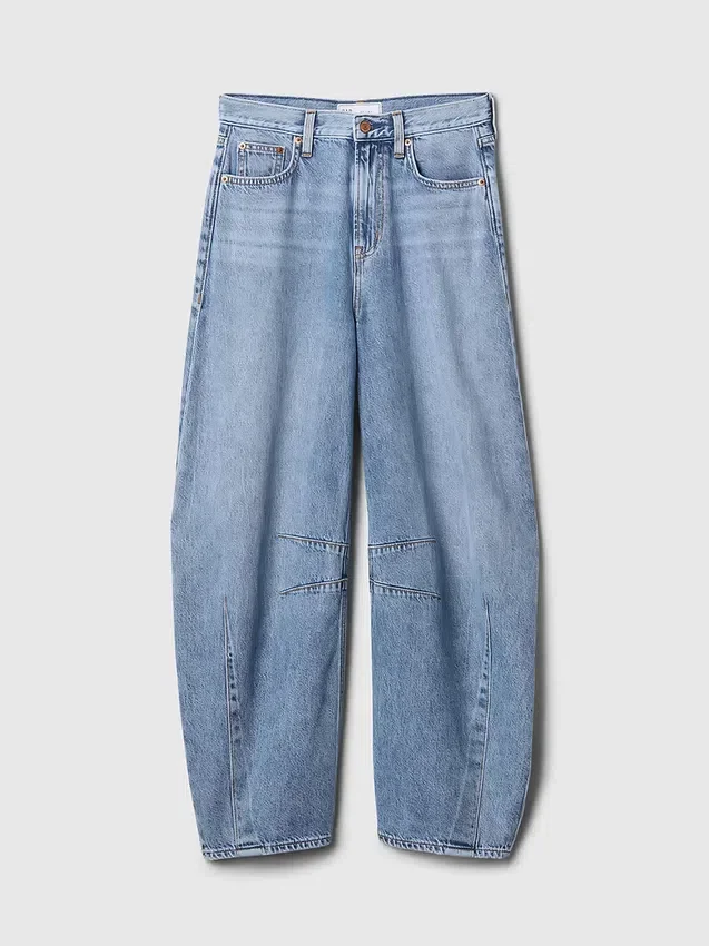 Högmidjade, ultramjuka Horseshoe-Jeans