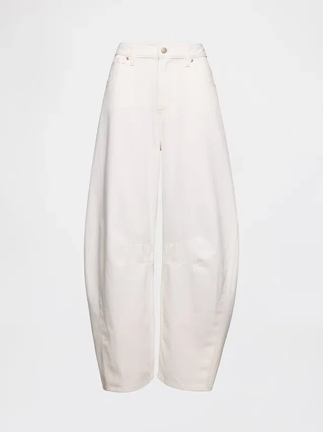 Högmidjade, ultramjuka Horseshoe-Jeans