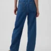 High Rise Easy Barrel-Jeans
