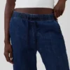 High Rise Easy Barrel-Jeans