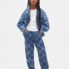 High Rise Easy Barrel-Jeans för barn