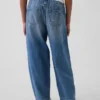 High Rise Easy Barrel-Jeans för barn
