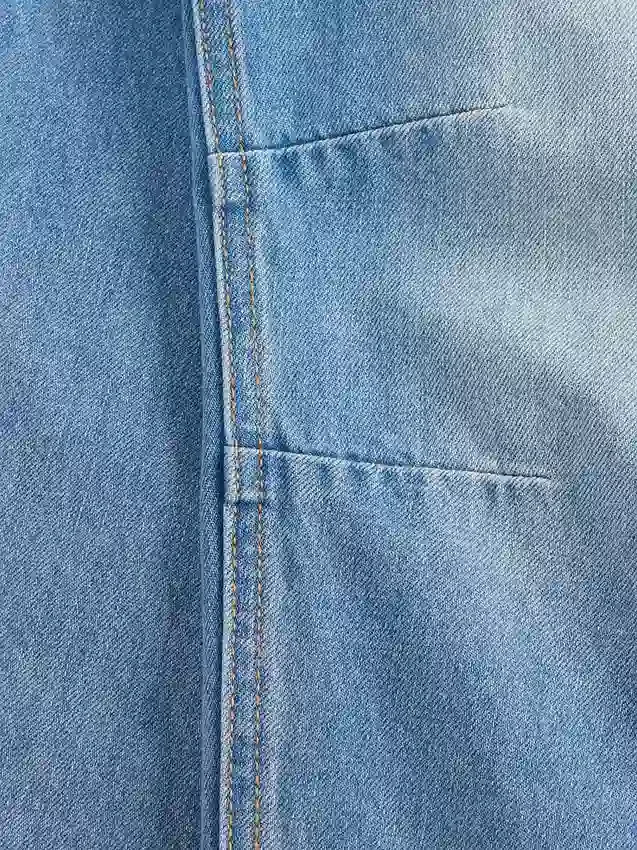 High Rise Easy Barrel-Jeans för barn