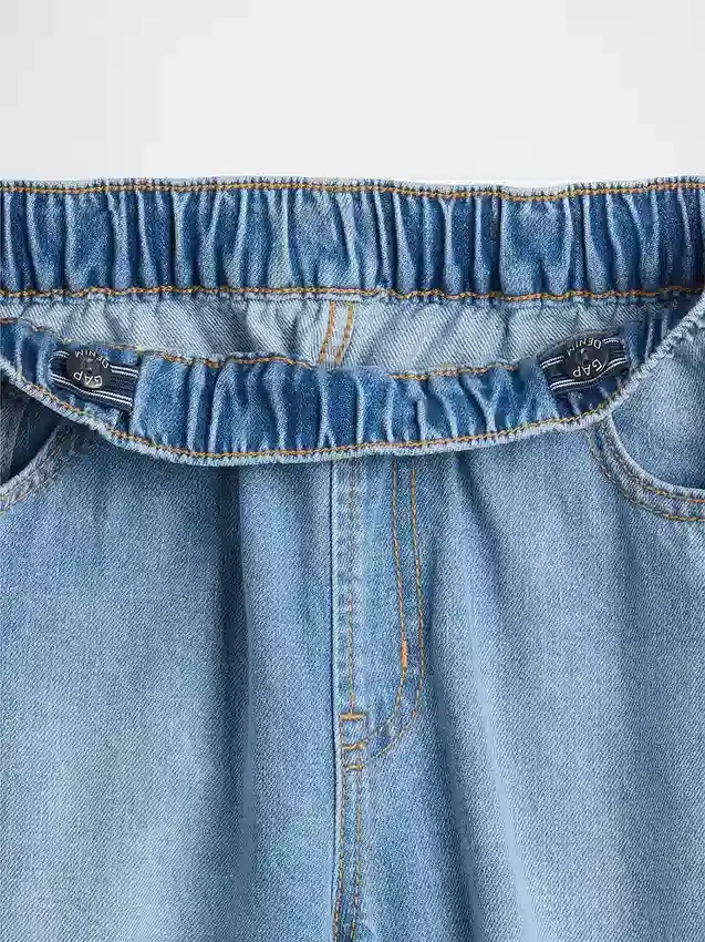High Rise Easy Barrel-Jeans för barn