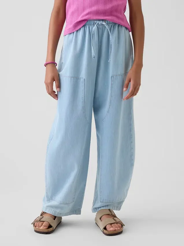 High Rise Relaxed Easy Jeans för barn