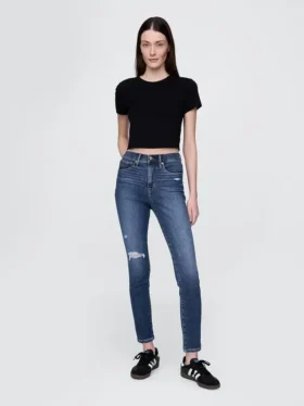High Rise True Skinny-Jeans