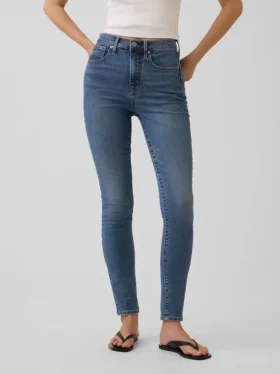 High Rise True Skinny-Jeans