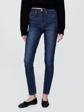High Rise True Skinny-Jeans