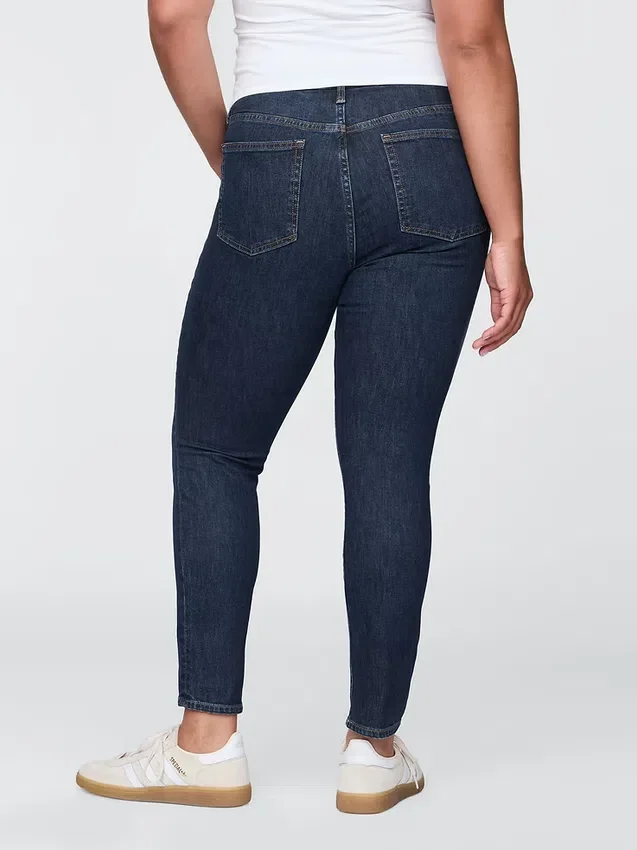 High Rise True Skinny-Jeans