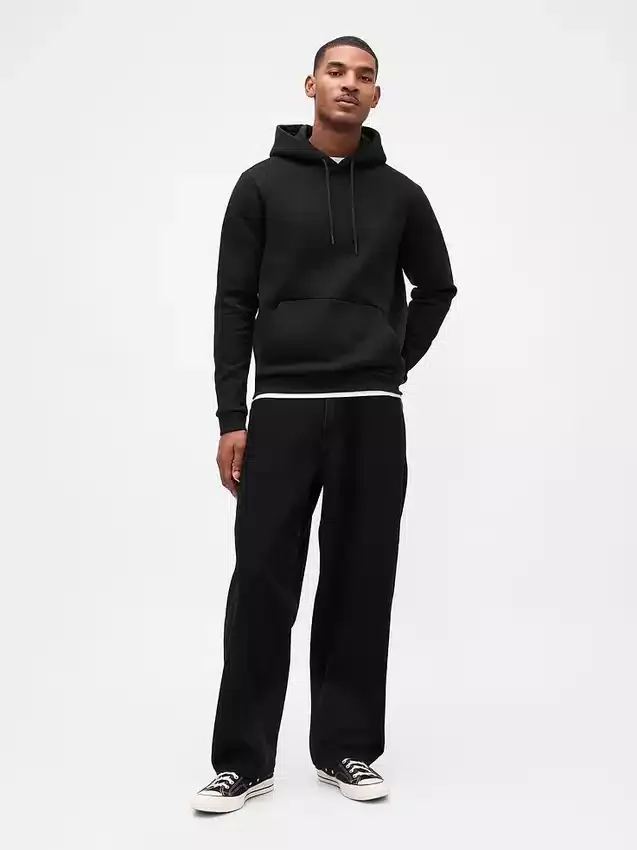 Hill City hoodie i tjock fransk frotté