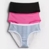 Hipster i ekologisk stretchbomull (3-pack)