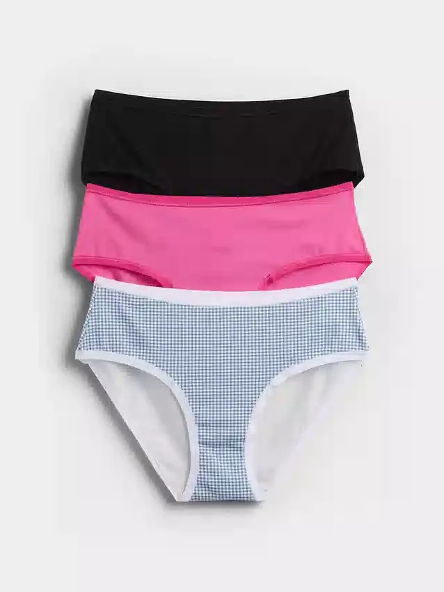 Hipster i ekologisk stretchbomull (3-pack)