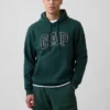 Hoodie för vuxna med Vintagesoft Arch Logo