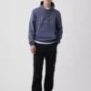Hoodie för vuxna med Vintagesoft Arch Logo