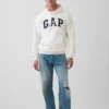 Hoodie för vuxna med Vintagesoft Arch Logo