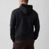 Hoodie för vuxna med Vintagesoft Arch Logo