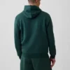 Hoodie för vuxna med Vintagesoft Arch Logo