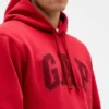 Hoodie för vuxna med Vintagesoft Arch Logo