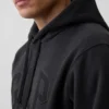 Hoodie för vuxna med Vintagesoft Arch Logo