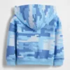 Hoodie med dragkedja för Baby & Småbarn i Vintagesoft-kamouflage