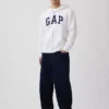 Hoodie med dragkedja och Vintagesoft Arch Logo för vuxna