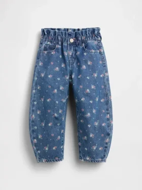 Horseshoe-jeans med blommönster för Baby & Småbarn