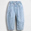 Hästskojeans med rosett för Baby & Småbarn