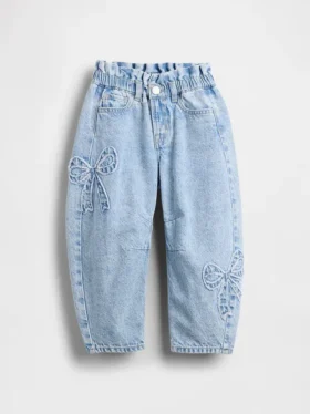 Hästskojeans med rosett för Baby & Småbarn