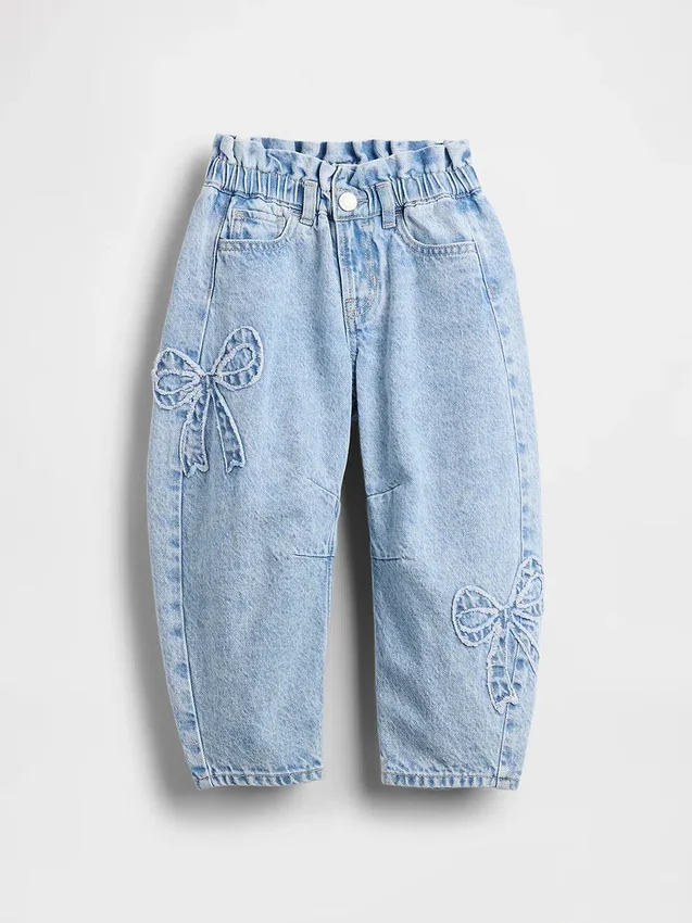 Hästskojeans med rosett för Baby & Småbarn