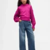 Huvtröja för barn i Vintagesoft-blandmaterial