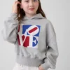 Huvtröja för barn med Robert Indiana-motiv