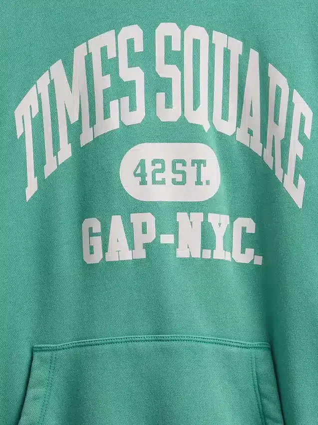 Huvtröja för barn, Vintagesoft NYC Times Square