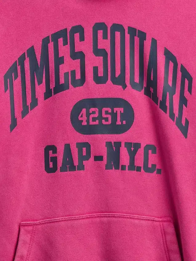 Huvtröja för barn, Vintagesoft NYC Times Square