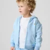 Huvtröja med dragkedja för Baby & Småbarn i Vintagesoft