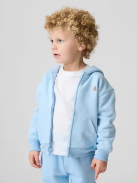 Huvtröja med dragkedja för Baby & Småbarn i Vintagesoft
