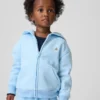 Huvtröja med dragkedja för Baby & Småbarn i Vintagesoft