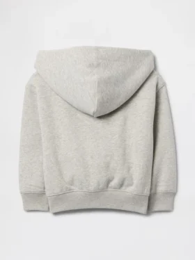 Huvtröja med dragkedja och logotyp för Baby & Småbarn