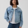 Icon-jeansjacka för barn